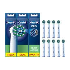 Oral-B Refill Cross Action 9-pak løse børster